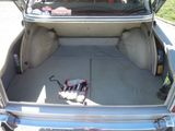 a trunk of a car with a bottle of beer in it