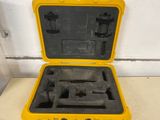 a yellow case that has a tool inside of it