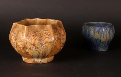 three small bowls sitting next to each other on a table