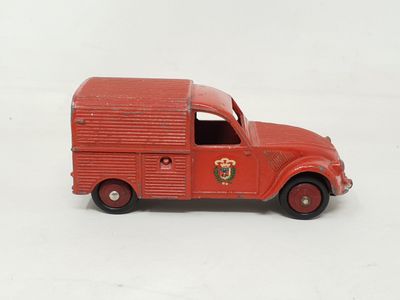 DINKY FRANCE réf 25D Citroën 2cv fourgonnette des Pompiers d…