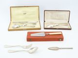 three different types of silverware including a knife, fork and spoon