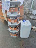 Lot de 4 seaux de colle pour sols souples SADER LVT V4, spéc…