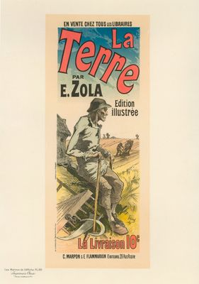 an old poster of a man sitting on top of a wooden bench