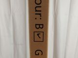 a close up of a cardboard box with a label on it