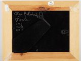 a blackboard with writing on it in a wooden frame