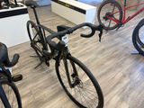 two bikes that are sitting on the floor in the room