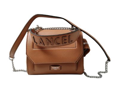 Sac LANCEL "Ninon S" en cuir marron - TRES BON ETAT - TVA Ré… - Photo 1