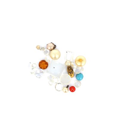 Lot de pierres de couleurs de familles, formes et poids vari…