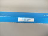 an image of a blue box with a white label on it