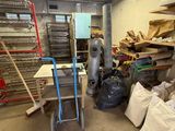 a picture of a room with a lot of stuff in it