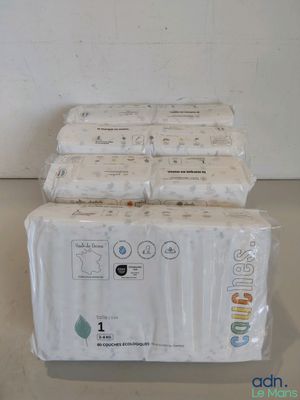 a stack of toilet paper sitting on top of a counter