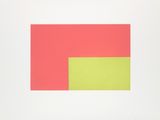 an image of a red and green square on a white background