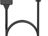 a close up of a usb cable connected to a charger