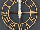 a clock that is on the wall of a building
