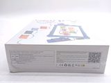 a white box with a picture of a cat on it
