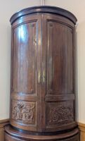 Buffet (x2) corps d'angle, en bois naturel mouluré sculpté, … (photo 4)
