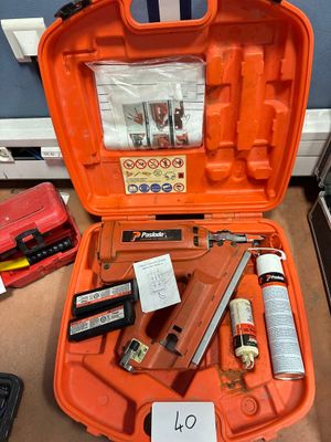 a tool kit that is sitting on the floor