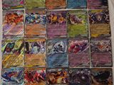 pokemon trading card game set with all the cards in the box