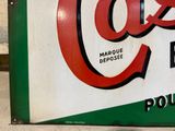 a sign that says cos on the side of a building