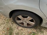 a car that has been left on the side of the road