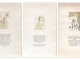 deux pages d'un livre sur lesquelles figurent une femme et un homme