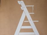 a brown box with a picture of a ladder on it