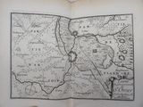 an old map of the region of france in the middle of the 19th century