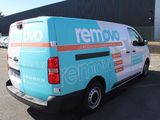 a van that is parked in a parking lot