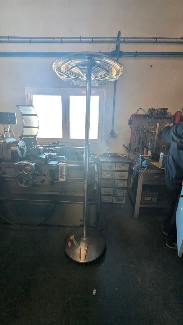 Chauffage de chantier lampadaire et petit chauffage SOVELOR,…