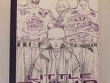 la couverture d'un livre sur laquelle figure le dessin d'un groupe d'hommes