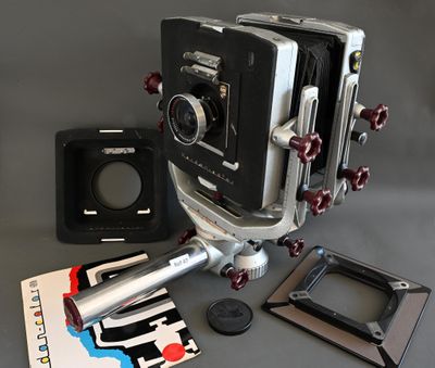 Linhof Schneider Xenar 15 CM select lens in Technica snchro compur