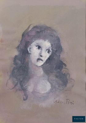 une image d'une peinture représentant une femme aux cheveux longs