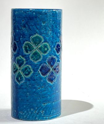 Dans le goût de Aldo LONDI (1911-2003) pour BITOSSI. Vase rouleau en c - Photo 1