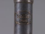 a close up of a bottle of wine with a label on it