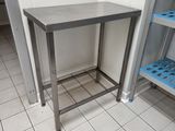 a small table in the middle of a room