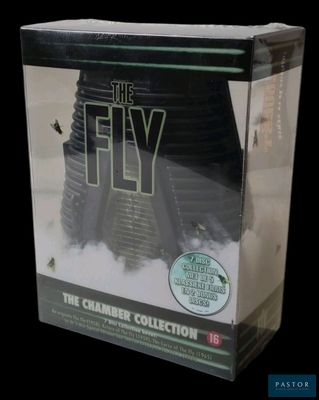 a box with a picture of the fly on it