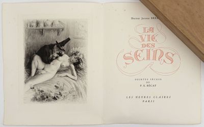 a book with a picture of a naked woman on it