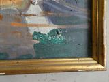 a picture of a painting that is on the wall