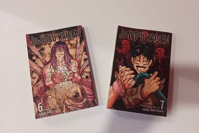 les deux livres sont posés sur une surface blanche