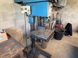 an image of a machine that is sitting in a garage