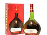 an image of a bottle of brandy next to a box of wine