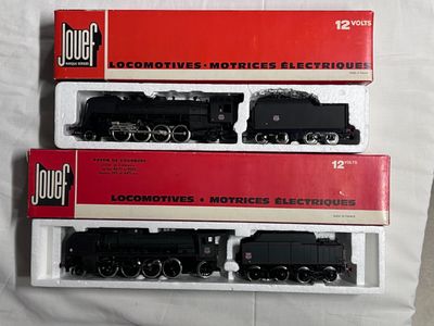 JOUEF – Ho – Lot de 2 locomotives type vapeur dont 141 P 102 SNCF Dépô - Photo 1