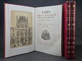 un livre ouvert avec, en arrière-plan, l'image d'un bâtiment