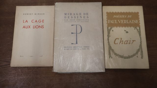 Poésies de Paul Verlaine « Xhair » exemplaire 475/550 ; « mirage ...
