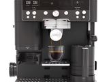 a close up of a coffee machine on a white background