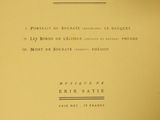 the title page of a book with a picture of a man on it
