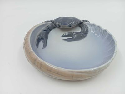 Royal Copenhague - Vide poche au crabes - diam : 15,5 cm