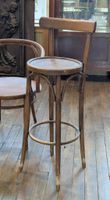 THONET (Ets) Autriche, vers 1900, chaise d'enfant en bois co… (photo 2)