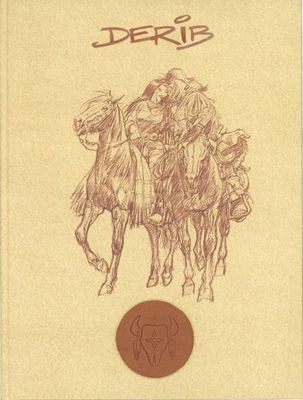 la couverture d'un livre sur laquelle figure le dessin d'un homme à cheval