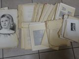 a lot of old books that are on the floor